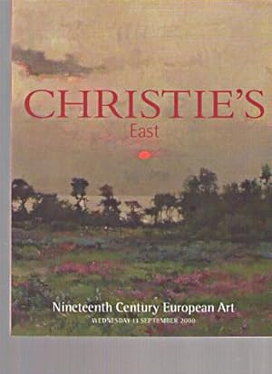 Seller image for Christies 2000 19th Century European Art for sale by thecatalogstarcom Ltd