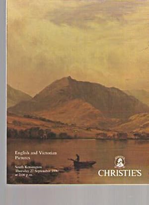 Seller image for Christies 1990 English and Victorian Pictures for sale by thecatalogstarcom Ltd