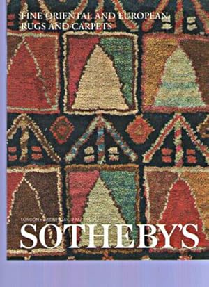 Sothebys May 2001 Fine Oriental & European Rugs and Carpets