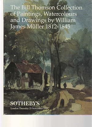 Sothebys 1999 Thomson Collection WJ Muller Paintings