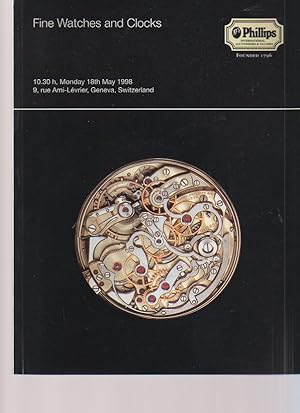 Phillips 1998 Fine Watches and Clocks