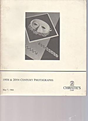 Seller image for Christies May 1984 19th & 20th Century Photographs for sale by thecatalogstarcom Ltd