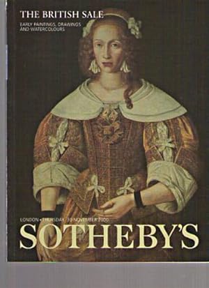 Sothebys 2000 The British Sale - Early Paintings, Drawings