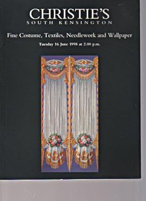Christies 1998 Fine Costume and Textiles, Needlework