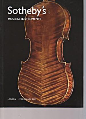 Sothebys 2007 Musical Instruments