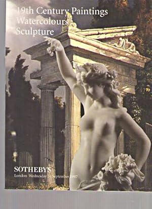 Seller image for Sothebys 1997 19th Century Paintings, Sculpture, etc for sale by thecatalogstarcom Ltd