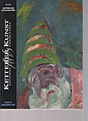 Seller image for Ketterer 2007 Modern Art for sale by thecatalogstarcom Ltd