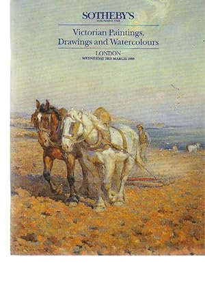 Sothebys 1993 Victorian Paintings, Drawings & Watercolours