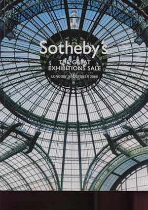 Imagen del vendedor de Sothebys 2006 The Great Exhibitions Sale a la venta por thecatalogstarcom Ltd