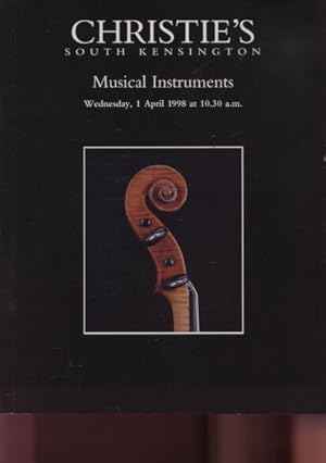 Christies 1998 Musical Instruments