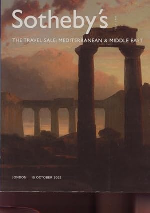 Sothebys 2002 Travel Sale Mediterranean & Middle East