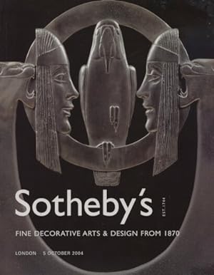 Sothebys 2004 Fine Decorative Arts & Design from 1870