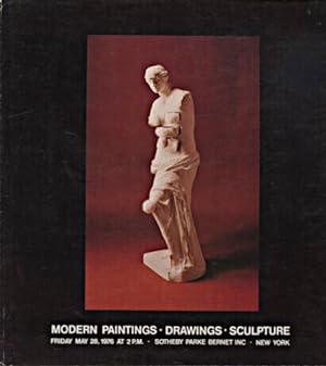 Sotheby Parke Bernet May 1976 Modern Paintings, Drawings, Sculpture