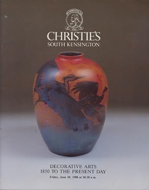 Christies June 1988 Decorative Arts 1850 to the Present Day