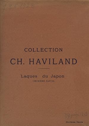Drouot 1923 Haviland Collection Japanese Lacquer
