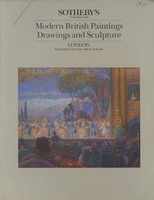 Seller image for Sothebys May 1986 Modern British Paintings, Drawings and Sculpture for sale by thecatalogstarcom Ltd