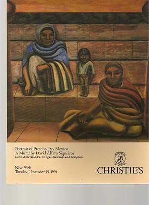 Christies Nov 1991 Present-Day Mexico - A Mural by David Alfaro Siqueiros