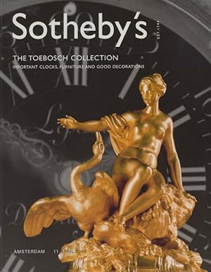 Sothebys April 2005 Toebosch Collection - Important Clocks, Furniture, Decoratio