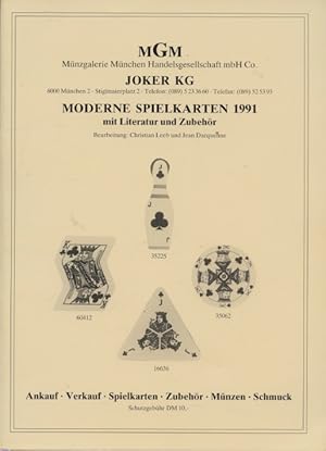 MGM Joker 1991 Modern Playing Cards with Books and Accessories