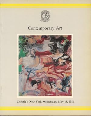 Christies May 1981 Contemporary Art