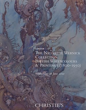 Christies June 2010 British Watercolours, Paintings 1800-1950 Wernick Collection