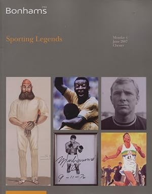 Bonhams June 2007 Sporting Legends