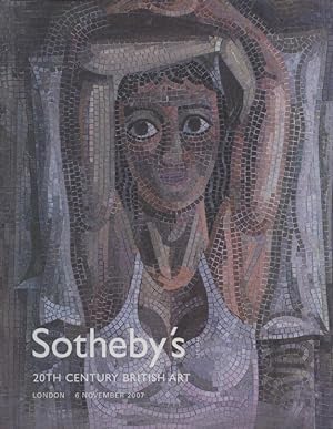 Sothebys November 2007 20th Century British Art