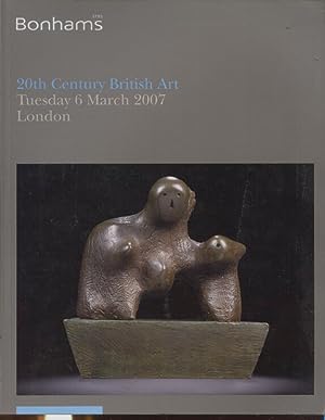 Seller image for Bonhams March 2007 20th Century British Art for sale by thecatalogstarcom Ltd