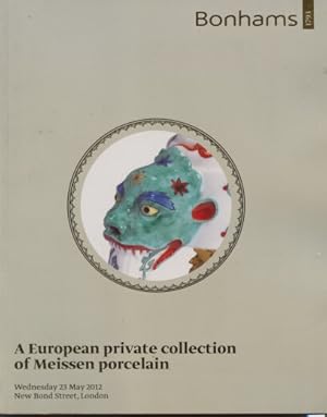 Bonhams May 2012 A European Private Collection of Meissen Porcelain