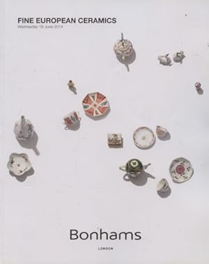 Bonhams June 2014 Fine European Ceramics