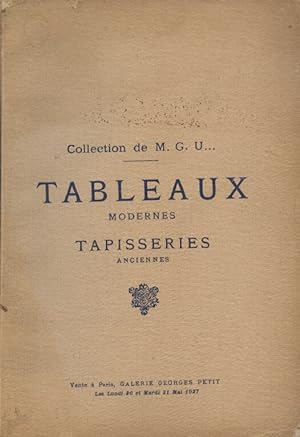 Galerie Georges Petit May 1927 Modern Paintings & Ancient Tapestries