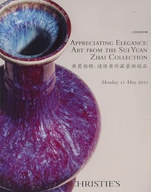 Christies May 2015 Appreciating Elegance: Art from the Sui Yuan Zhai Collection