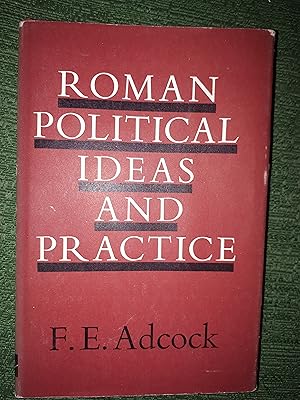 Seller image for Roman Political Ideas and Practice, Jerome Lecture Sixth Series, for sale by Crouch Rare Books