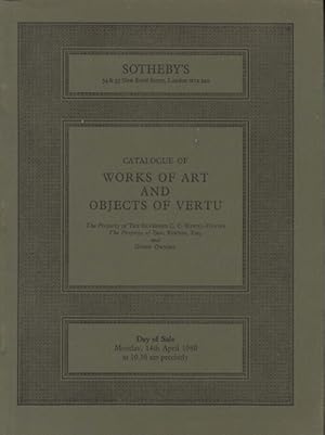 Sothebys April 1980 Works of Art and Objects of Vertu
