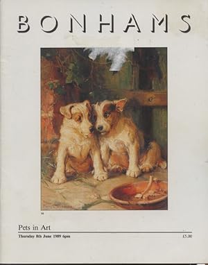 Bonhams June 1989 Pets in Art