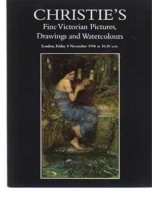 Seller image for Christies 1996 Fine Victorian Pictures, Drawings & Watercolours for sale by thecatalogstarcom Ltd