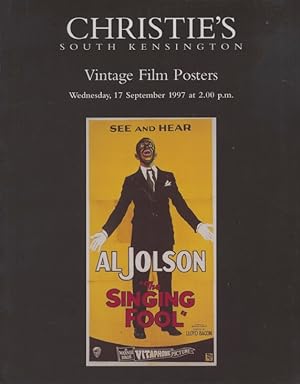 Christies September 1997 Vintage Film Posters