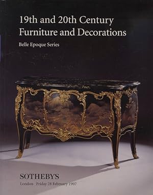 Sothebys February 1997 19th & 20th Century Furniture, and Decorations