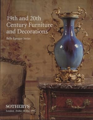 Sothebys 1997 19th and 20th Century Furniture & Decorations