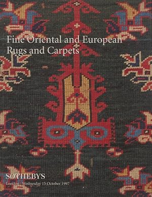 Sothebys 1997 Fine Oriental and European Rugs and Carpets