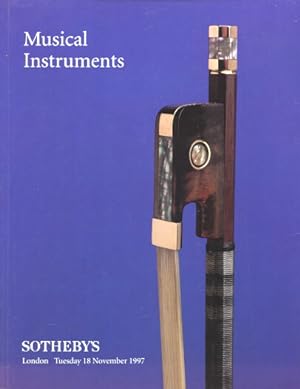 Sothebys 1997 Musical Instruments
