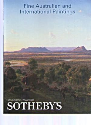 Sothebys May 2001 Fine Australian & International Paintings