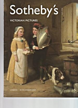 Seller image for Sothebys 2001 Victorian Pictures for sale by thecatalogstarcom Ltd