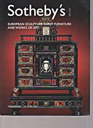 Sothebys June 2002 European Sculpture, Furniture, Works of Art