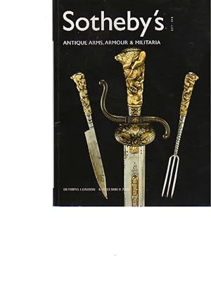 Sothebys 2002 Antique Arms, Armour & Militaria