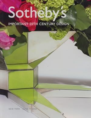 Sothebys June 2004 Important 20th Century Design