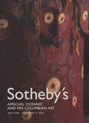 Sothebys 2004 African, Oceanic & Pre-Columbian Art