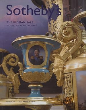 Sothebys December 2005 The Russian Sale Works of Art & Faberge