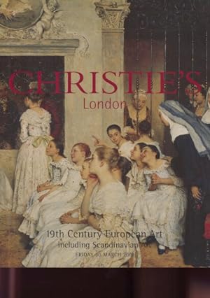 Seller image for Christies 2001, 19th C European Art, inc. Scandinavian Art for sale by thecatalogstarcom Ltd