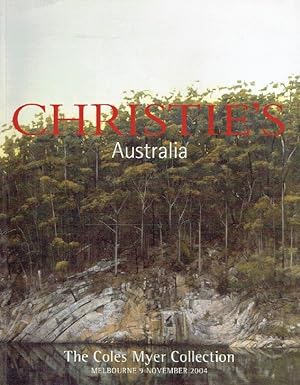 Christies November 2004 The Coles Myer Collection